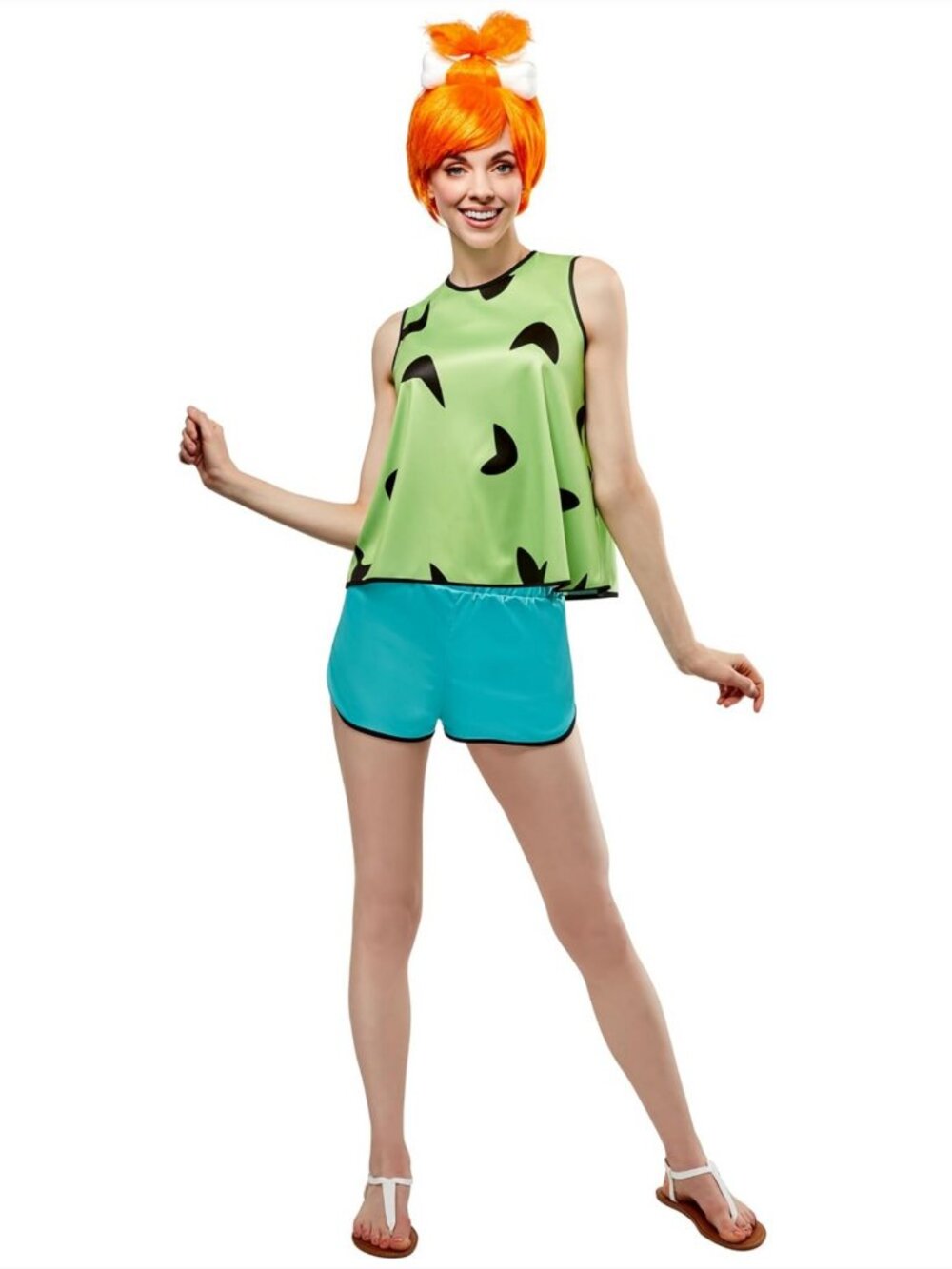 Flintstones Pebbles Costume for Adults | Fun Women's Halloween Outfit